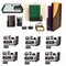 Simply Genius (48 Piece) Mesh Desk Organizer Set with Pencil Holder, File Organizer, Paper Organizer for Office Supplies